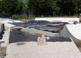 Kevelaer Skatepark Baufortschritt 210602