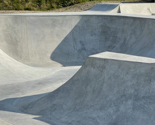 Unterschleißheim Lohhof - Skatepark Baufortschritt 210729