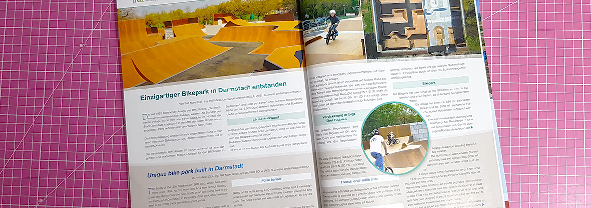 Veröffentlichung Playground Landscape 2021/3 Artikel Darmstadt