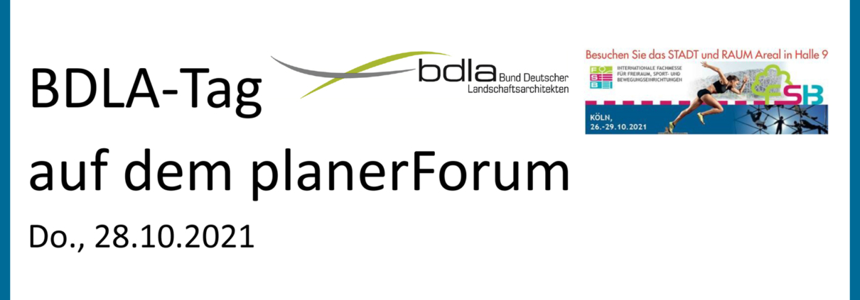 BDLA-Tag planer Forum am 211028