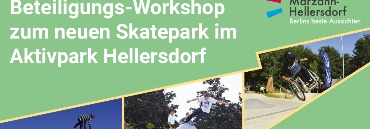 Berlin Marzahn-Hellersdorf Skatepark Workshop