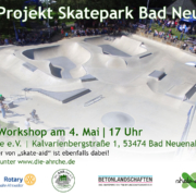 Projekt Skatepark Bad Neuenahr-Ahrweiler – Beteiligungsworkshop 4 Mai 2022 Projekt Skatepark Bad Neuenahr-Ahrweiler - Beteiligungsworkshop 4 Mai 2022