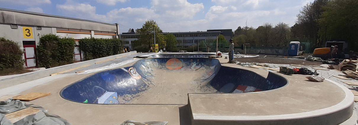 BL-Post - Kreuztal - Skateparkerweiterung - 220428-Baustellenupdate - 01