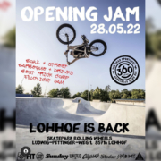 BL – Post – Skate- und Bikepark Lohhof – Opening Jam 220528 Poster BL - Post - Skate- und Bikepark Lohhof - Opening Jam 220528 Poster
