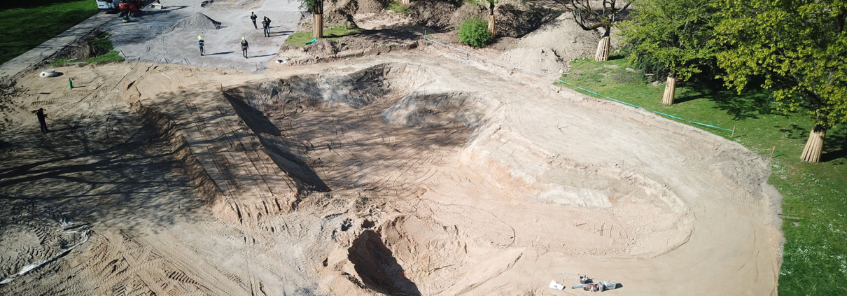 Moers - Skate- und Bikepark - 230503 Baustellenupdate