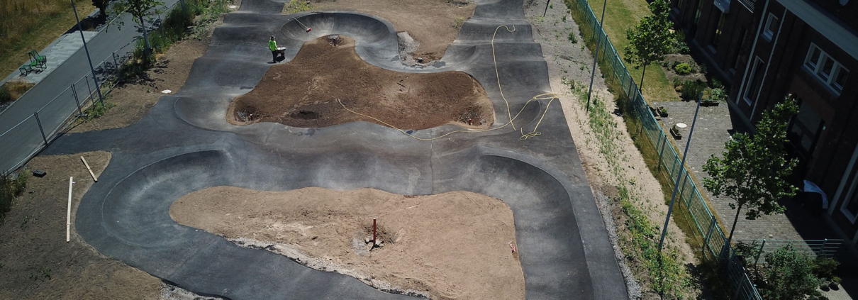 Kamp-Lintfort - Skatepark und Pumptrack - Baustellenupdate 230614