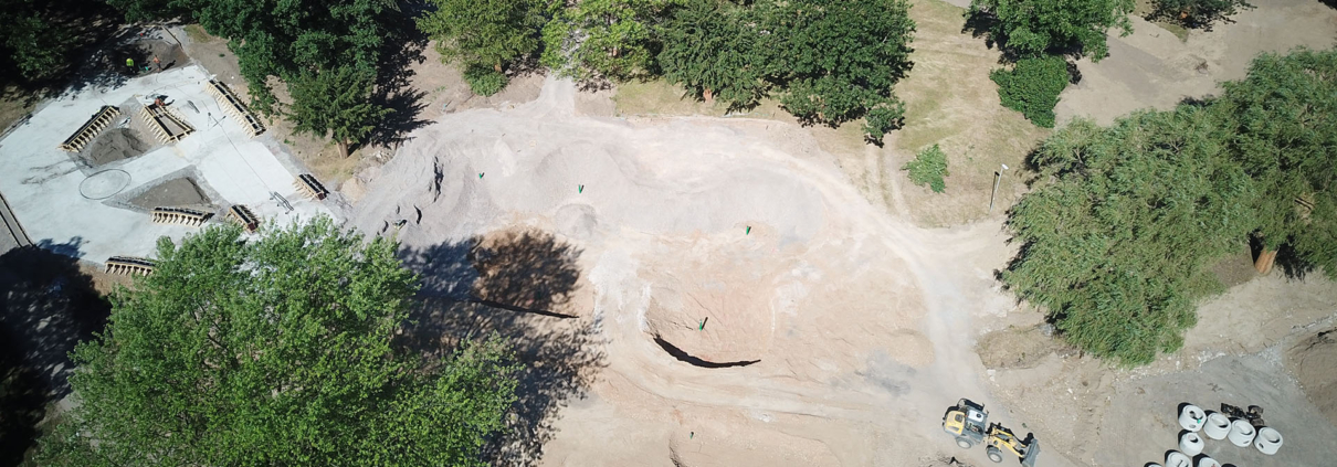 Moers - Skate- und Bikepark - Baustellenupdate 230614