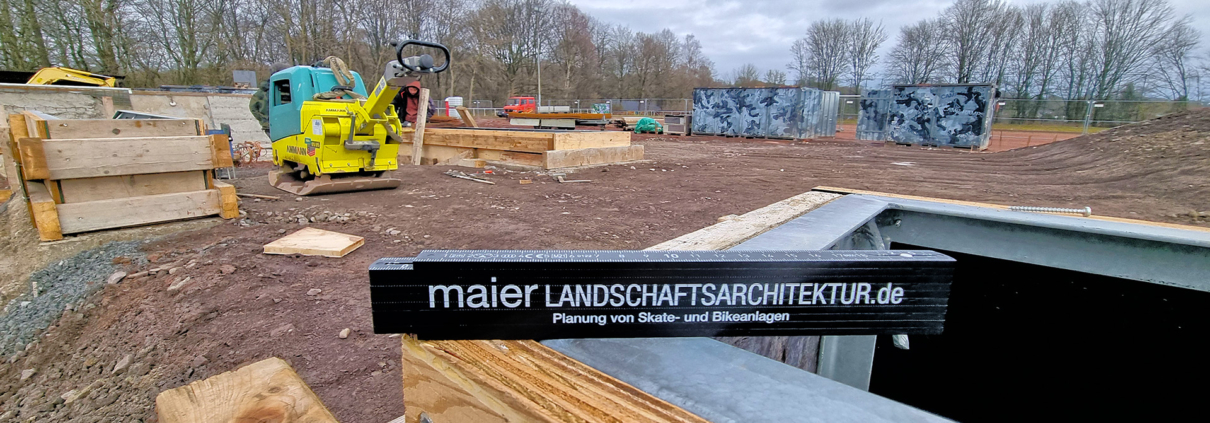 Much - Skatepark Baustellenupdate 240222